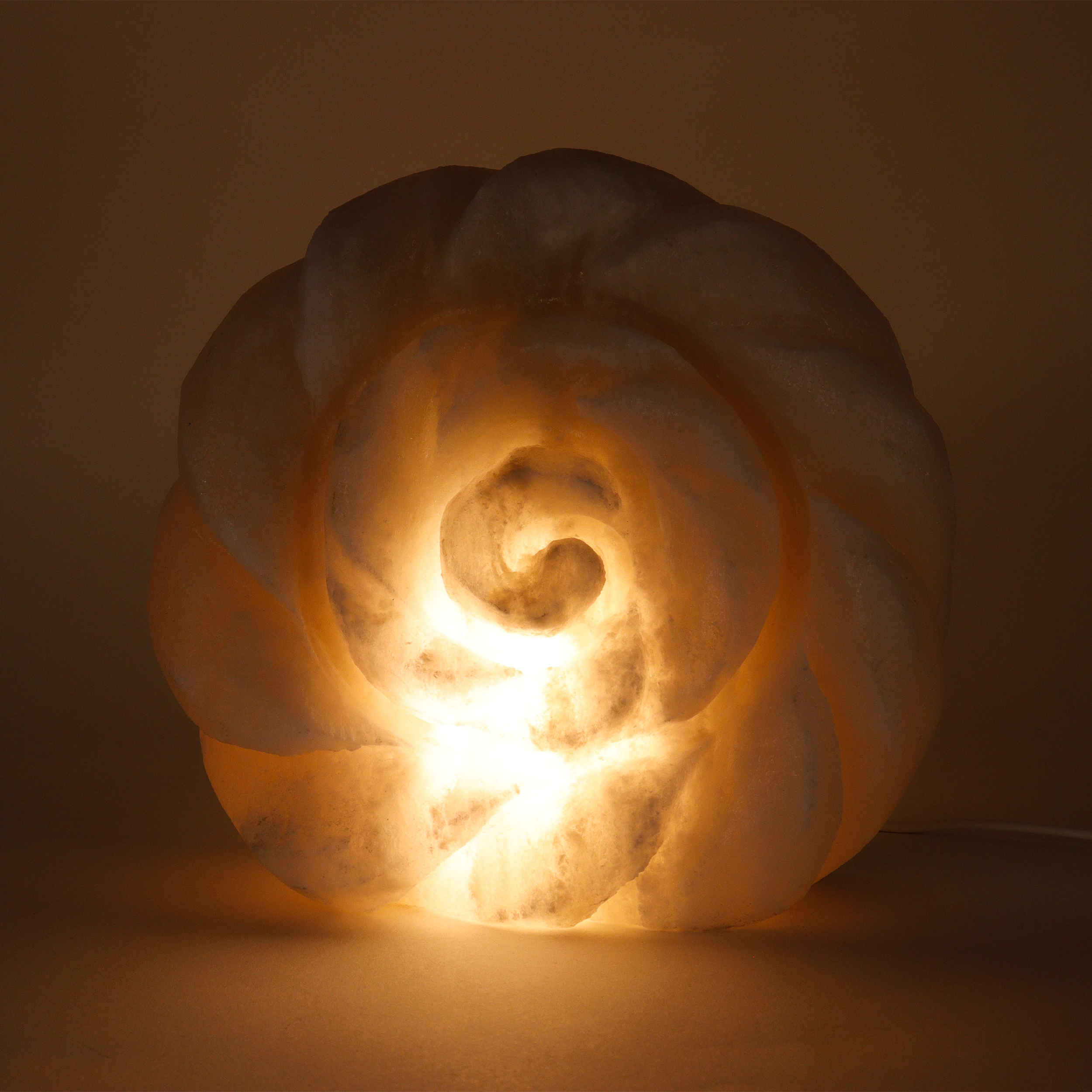 Perzische Bloem Zoutlamp – Handgemaakt Viana Design
