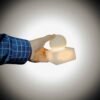 Islamitische Globe Zoutlamp – Handgemaakt met Troon Vers Kalligrafie