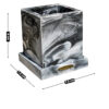Azhand Aesthetic – Stenen penhouder met Marmer Patroon