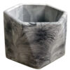 Luxe pennenhouder met marmer-look – Roze steen