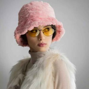 Dames Winter Bucket Hat – Model Dik