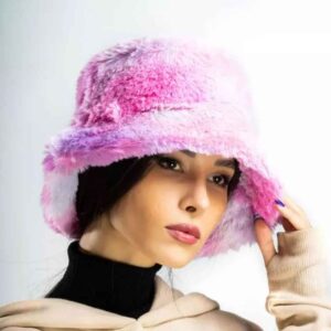 Dames Winter Bucket Hat – Model Dik