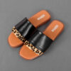 Dames Klassieke Platte Slipper met Platte Hak Model Selin