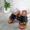 Dames Klassieke Platte Slipper met Platte Hak Model Selin