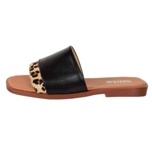 Dames Klassieke Platte Slipper met Platte Hak Model Selin