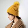 Dames Gebreide Wintermuts – Model Bloem