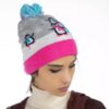 Dames Gebreide Wintermuts – Model Sneeuw