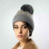 Dames Gebreide Wintermuts – Model Zigzag