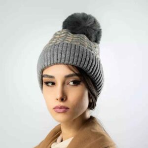 Dames Gebreide Wintermuts – Model Zigzag