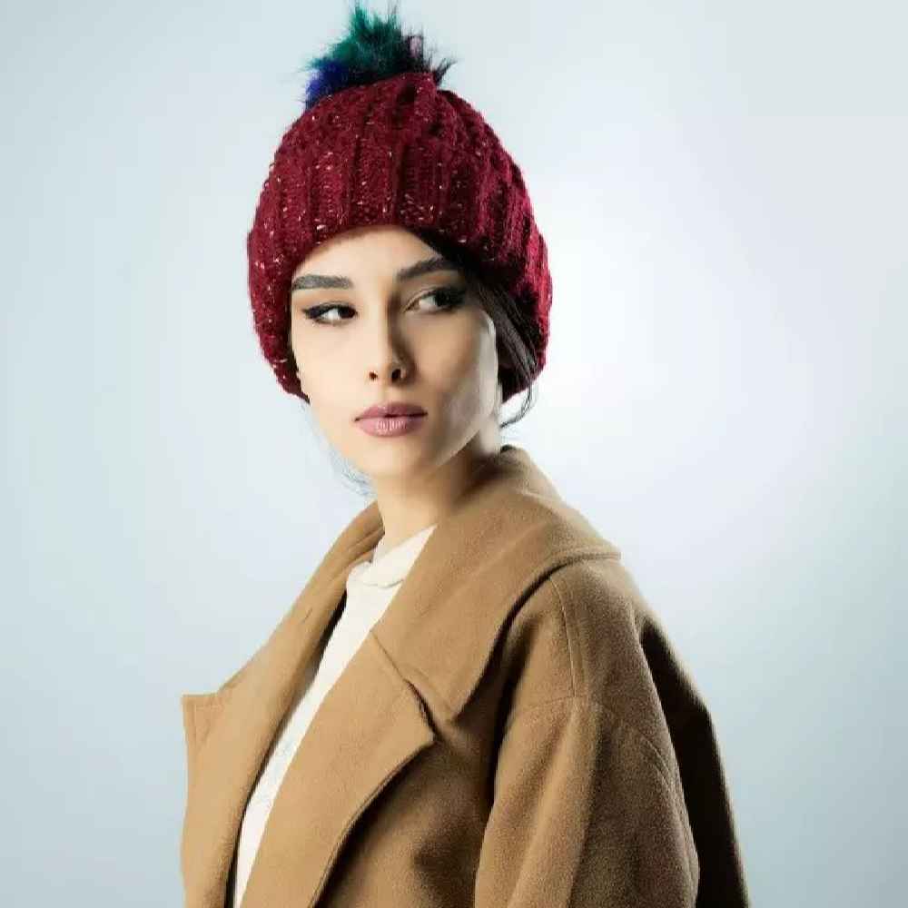 Dames Gebreide Wintermuts – Model Dik
