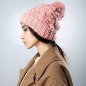 Dames Gebreide Wintermuts – Model Dik