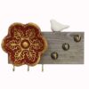 Decoratieve & Handgemaakte Wand Sleutelhouder Model Palm