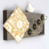 Decoratieve & Handgemaakte Wand Sleutelhouder met Traditioneel Design