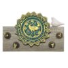 Decoratieve & Handgemaakte Wand Sleutelhouder met Traditioneel Design