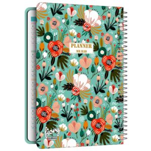 1403 Perzisch Dagplanner Notitieboek met Lentepatroon