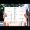 1403 Perzisch Dagplanner Notitieboek met Lentepatroon
