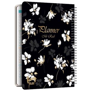 1403 Perzisch Dagplanner Notitieboek met Wit Bloemontwerp