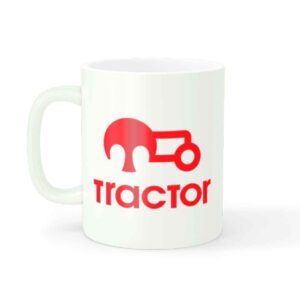 Voetbalclub Mok – Tractor S.C. Logo – Wit