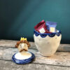 Keramische Suikerpot met Deksel Artistieke Stijl Pop Koning