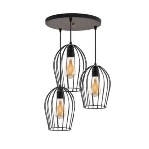 Metalen Hanglamp Kooi – Rond Hedendaags Design