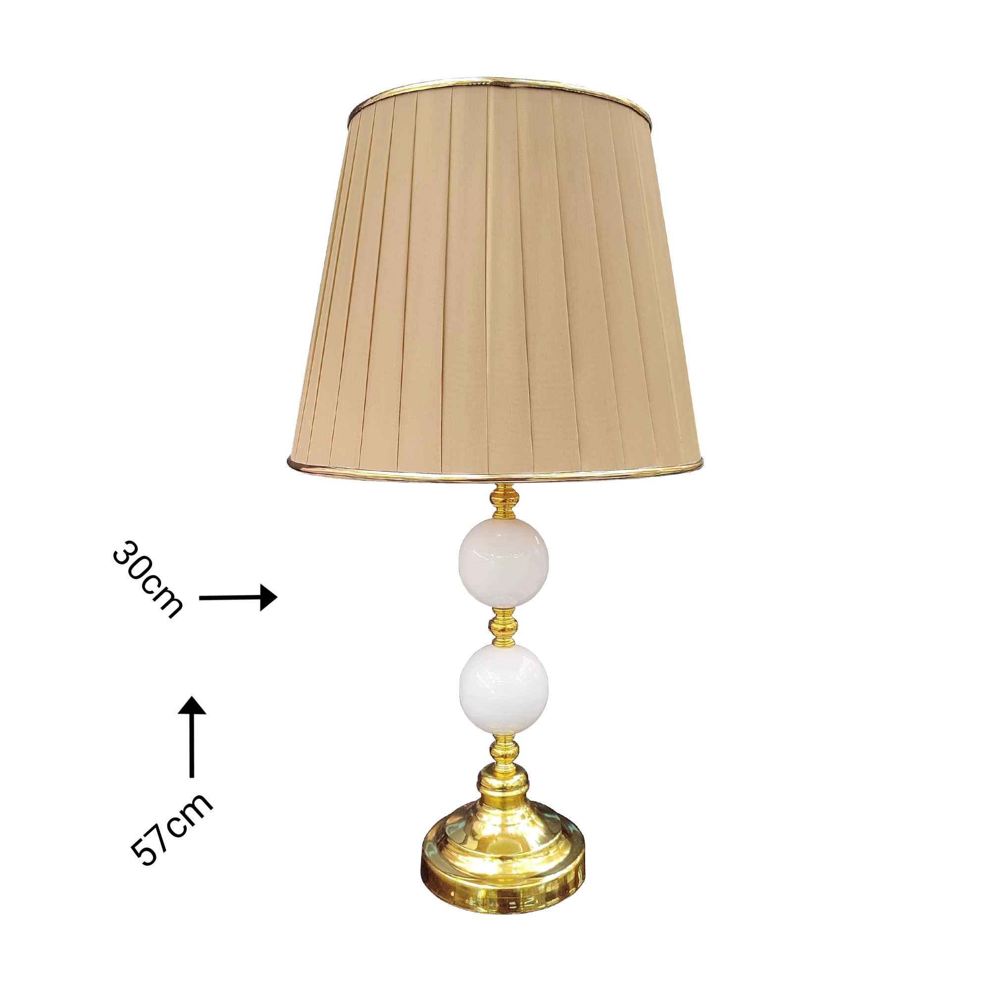 Accent Tafellamp met Stoffen Taps Toelopende Lampenkap Modern