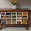 Elegante houten opbergbox met 20 vakjes