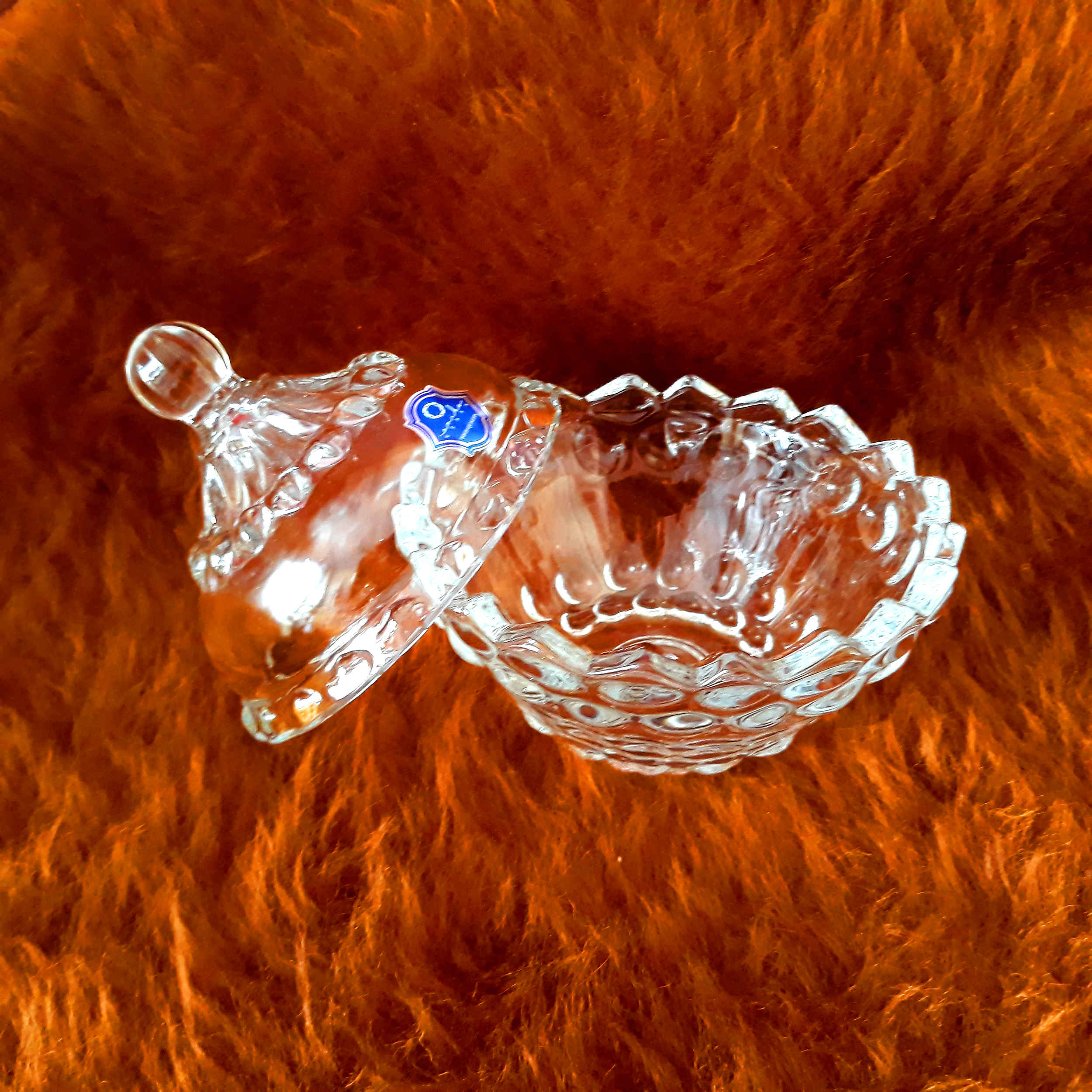 Glazen Suikerpot met Deksel Model Onyx