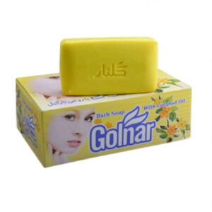 Golnar Zeep Bar met Kokosolie Gele Kleur (6 Stuks)