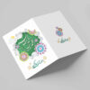Traditionele Ramadan Wenskaart – Wit & Goud