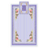 Islamitische Gebedsmat Fluweel Sajadah met Vintage Bloemenpatroon