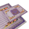 Islamitische Gebedsmat Fluweel Sajadah met Vintage Bloemenpatroon