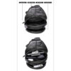 Leren Schoudertas met Band – Polyester Katoenen Voering
