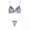 Luxe Lingerieset – Bordeaux Bloemontwerp