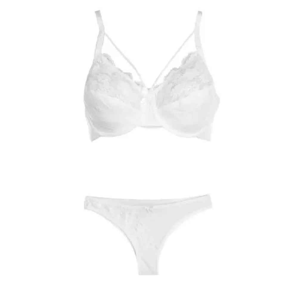 Blauwe Lingerieset – Met Decoratieve Strik