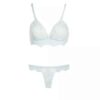 Geborduurde Kanten Lingerieset – Lichtgroen