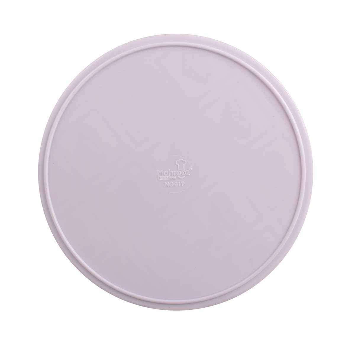 Rond melamine dienblad – Met luipaardmotief en handgreep