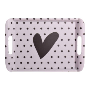 Melamine Dienblad Hartontwerp – Wit met Handvat