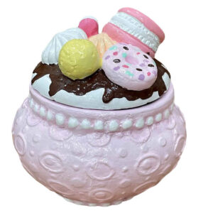 Polyester Sieradendoos met Snoepontwerp Model Macaron