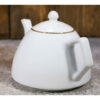 Porseleinen Theepot voor Serveren – Gouden Lijn Design Royal