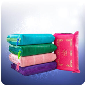 Mini Regenboog-Koran met Ritsomslag – Rood