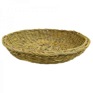 Handgeweven Natuurlijke Rotan Mand Ronde Vorm
