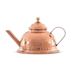 Koperen Saffraan Infuser – Handgemaakt met Hamerslag