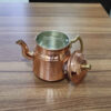 Koperen Saffraan Infuser Theepot – Handgemaakt Model Zanjan