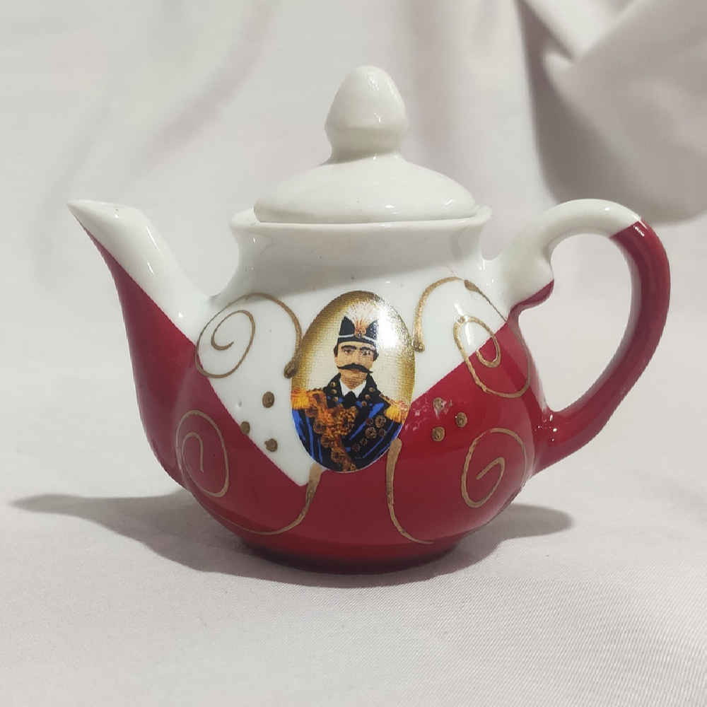 Saffraan Infuser Theepot – Model Naser al-Din Porselein