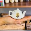 Saffraan Infuser Theepot – Model Naseri Wit Porselein