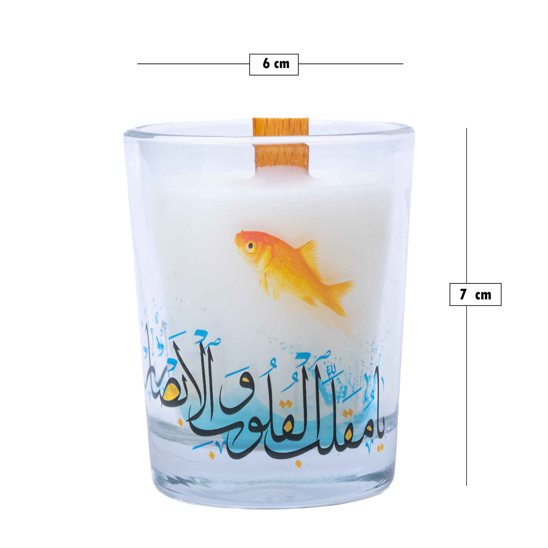 Geurkaars in Pot – Ideaal voor Eid en Nowruz Tafeldecoratie (2x)
