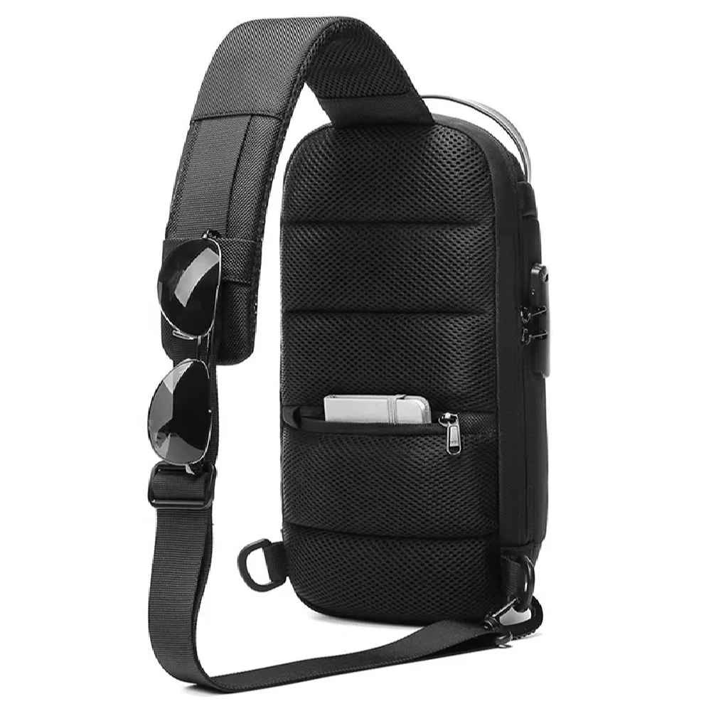 Canvas Schoudertas met Band – Heren Slingtas