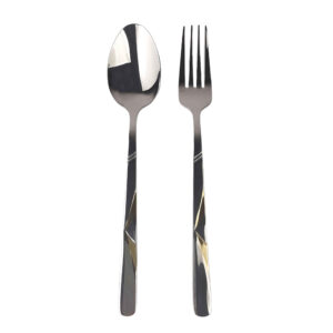 Lepel- en Vorkbestekset, Gouden Design 12-delig