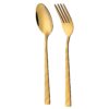 RVS Bestekset Lepels & Vorken – 12-Delig Model Golden