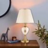 Accent Tafellamp met Stoffen Taps Toelopende Lampenkap Alisa